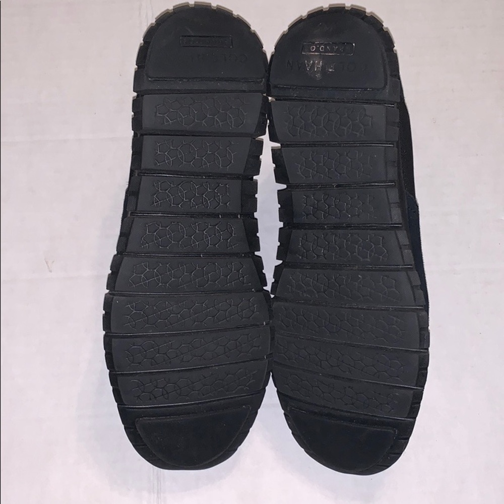 Cole Haan Zerogrand Slip On Ankle 7.5B Black Suede - Picture 4 of 6
